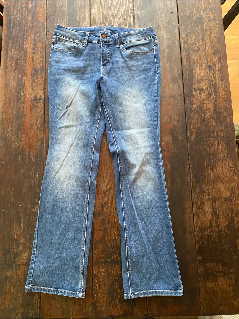 Time and Tru  Blue Flare Jeans